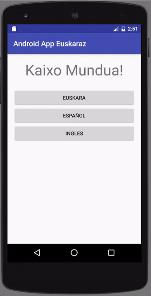 Android App Euskaraz Gif